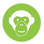 Chimp face icon